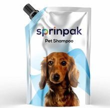 Plastic Spout Bag Pouch for Pet Shampoo