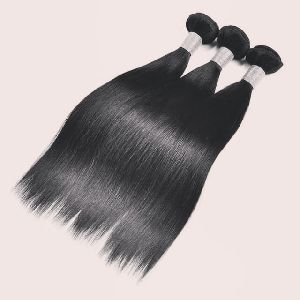 Virgin Remy Straight Weft Hair, For Parlour, Personal, Style : Curly