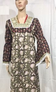 Ladies Cotton Midi Dress