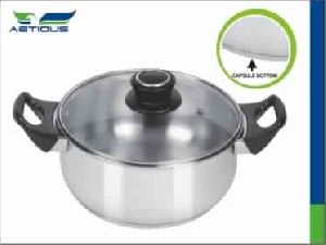 stainless steel capsule bottom cookwares