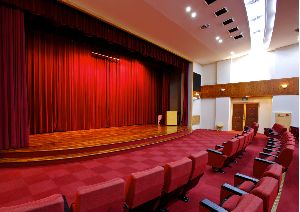 Auditorium Automatic Horizontal Stage Curtain
