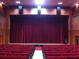 Auditorium Motorised Stage Front Curtain