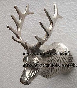 Aluminium Metal Decorative Wall Hanging Swamp Deer