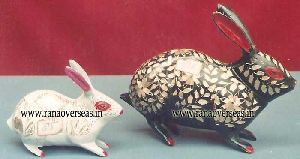 Brass Metal Decorative Rabbit