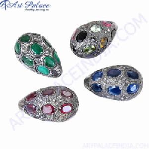 925 Sterling Silver Jewelry components ,Victorian Jewelry