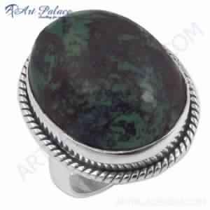 Most Fashionable Turquoise Gemstone Silver Ring
