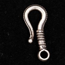 Solid Sterling Silver Clasp Beads