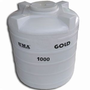 Gold Vertical Water Tank