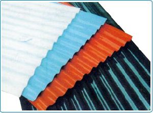 coloured corrugated sheets