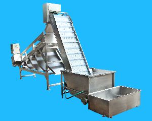 Automatic Grading & Filth Washing Machine for Small Fishes