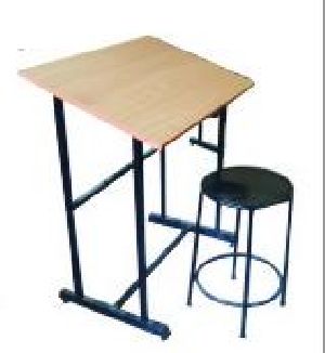 Drawing Table and Stool