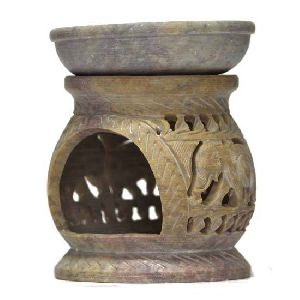 stone candle stand
