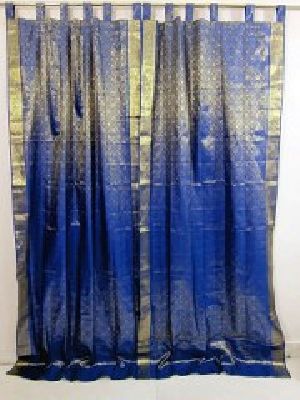 Royal Blue curtain