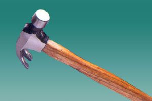 Claw Hammer with wooden Handle
