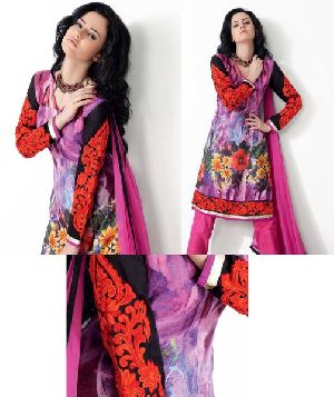 Winter Pashmina Embroidered Dress Material