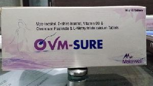 Myo Inositol, D- Chiro Inositol Chewable Tablet