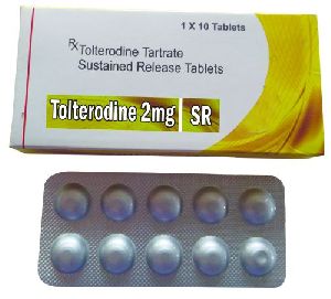 Tolterodine 2mg Sustain Release Tablet