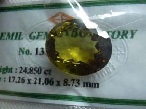 Natural Faceted chrysoberyl Stone