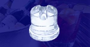 Solid round ice cube