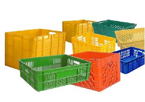 Fruit & Vegetable Plastic Crates