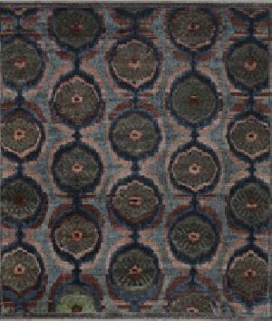 Wool Art Silk Hand Knotted Rugs