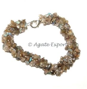 Labradorite Chips Bracelets