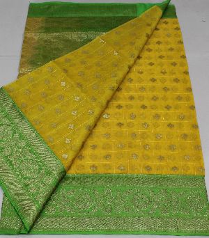 banaras handloom kora silk sarees