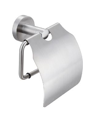 Toilet Roll Paper Holder Brushed Stainless Steel