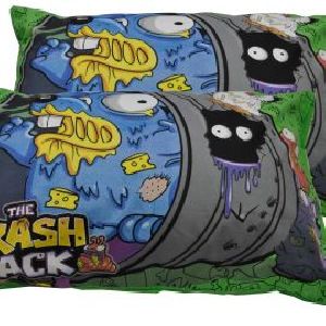 Trash Pack Pillow Case and Pillow