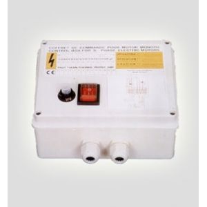 CONTROL BOX FOR SINGLE PHASE MOTOR