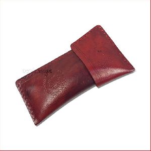 Archaic Artistry  Leather Spectacle / pencil sleeve