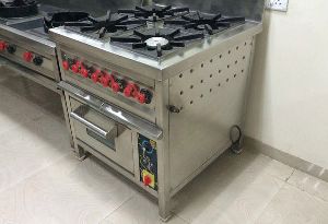 Four Burner Gas Range with Oven