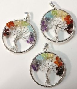 Tree Of Life In Chakra Stones