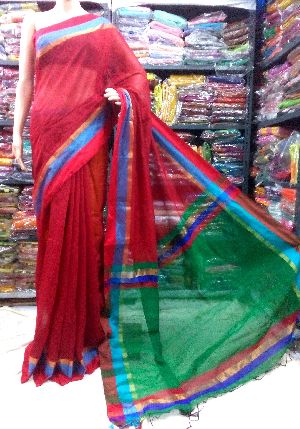 Handloom silk cotton saree