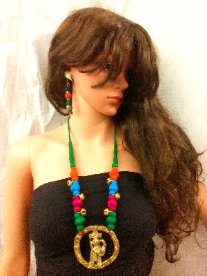 Handmade DOKRA Necklace sets has always been extremely fascinating
