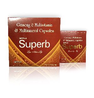 Herbal SUPERB Ginseng Multi minerals Capsules