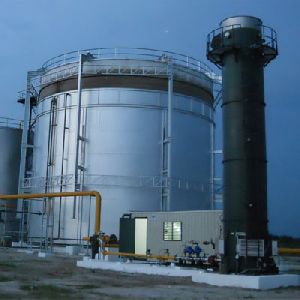 Enclosed Bio Gas Flare System