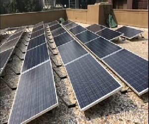 Solar Power Plant Installation