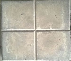 Matt Finish Four Square Parking Tile