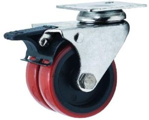 Double Wheel TPR/PU/PP