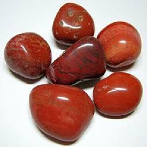 Blood Red Pebble Stone