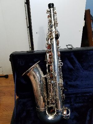 Yamaha 82z Silver Alto Saxophone With V1 Neck------1500$