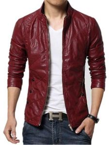 Faux Leather Jacket
