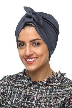 Lycra Fitted Pleat Turban
