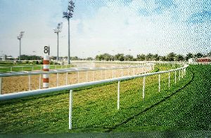 Horse Track Race Railing
