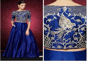 Leh02 Blue Queens Lehenga Choli