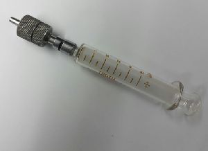 Luer Lock Glass Syringe