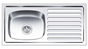 Nirali Elegance Glossy Sink (41" x 20")