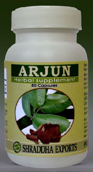 ARJUN CAPSULES (Terminalia arjuna bark powder capsules)