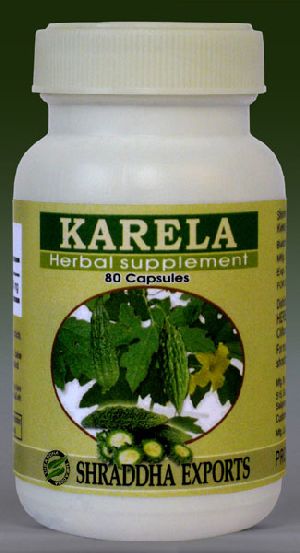 KARELA CAPSULES (Momordica charantia fruits powder capsules)